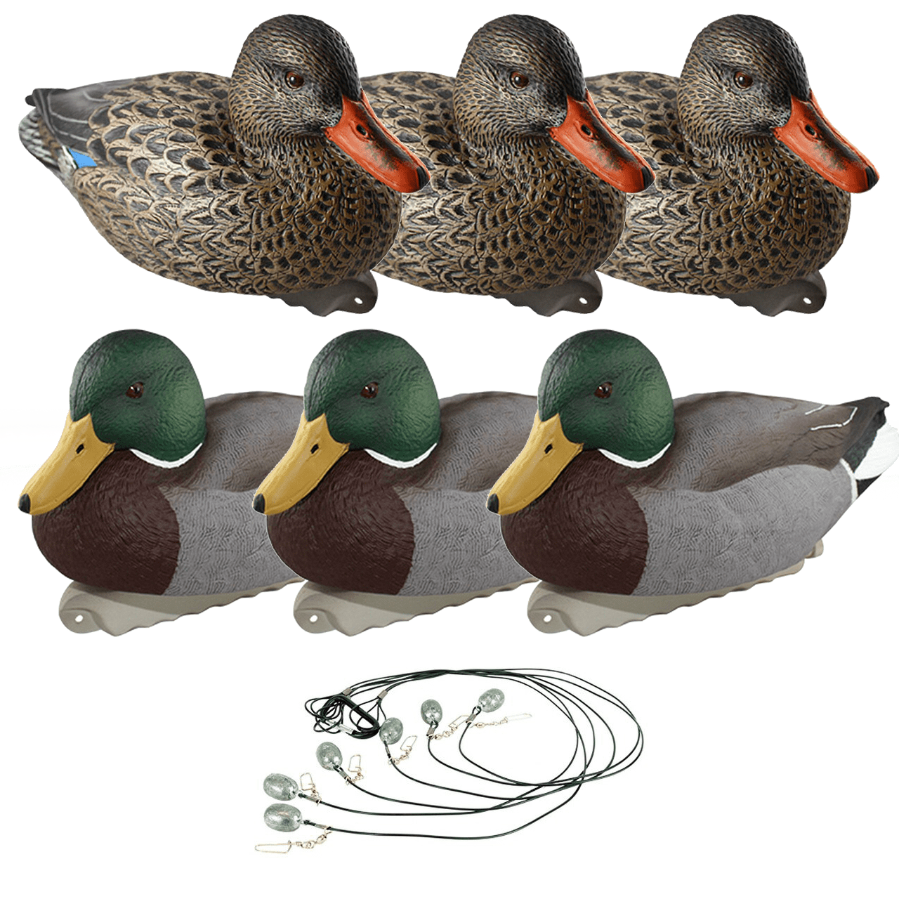 Wood Duck Puddle Ducks 12 Pouch Life Size Series Custom Decoy Bag for Mallards 