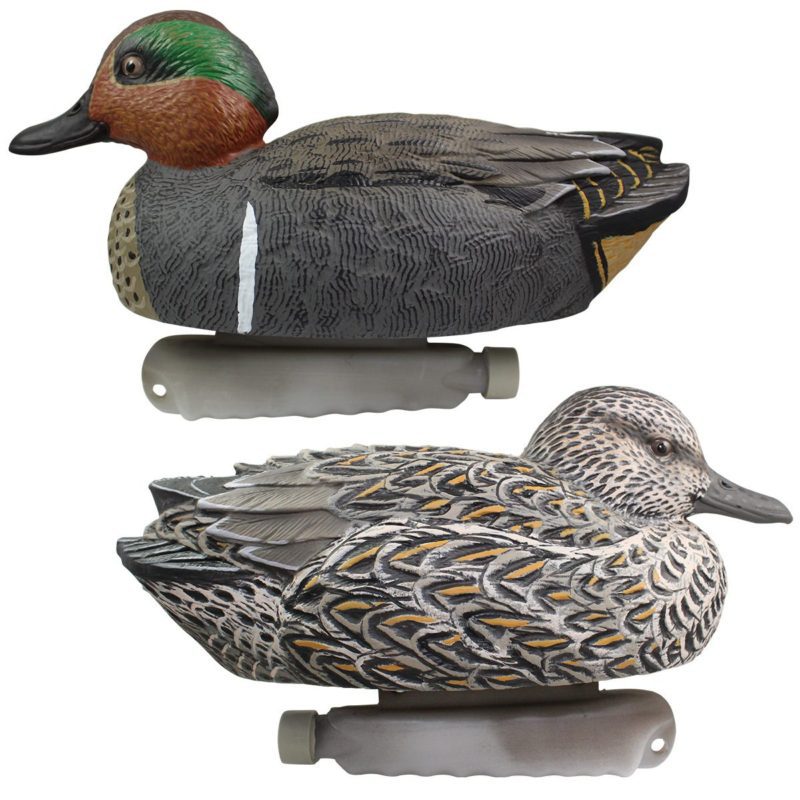 cupped waterfowl teal duck hunting decoys drake hen